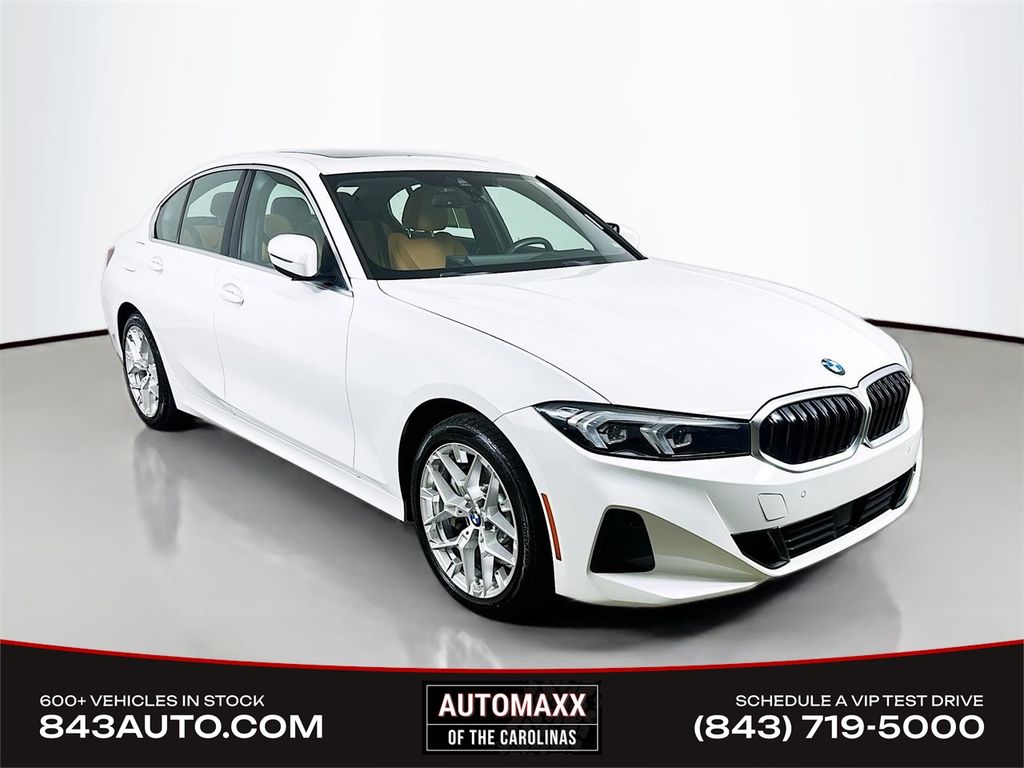 Alpine White 2025 BMW 3 Series 330i RWD Sedan Rear-Wheel Drive 8-Speed Automatic
