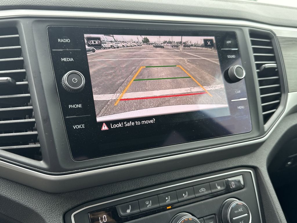 2021 Volkswagen Atlas 3.6L V6 SE w/Technology White at Wharton Chevrolet GMC