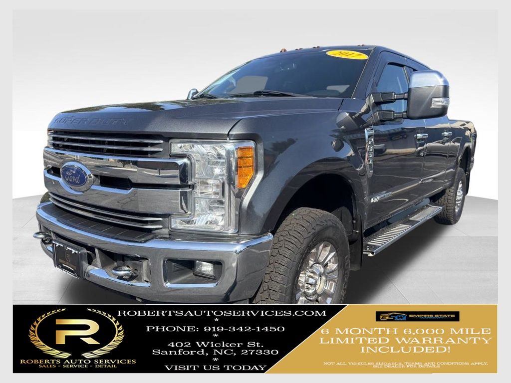Gray (Magnetic) 2017 Ford F-350 Super Duty Pickup Truck Four-Wheel Drive 6-Speed Automatic