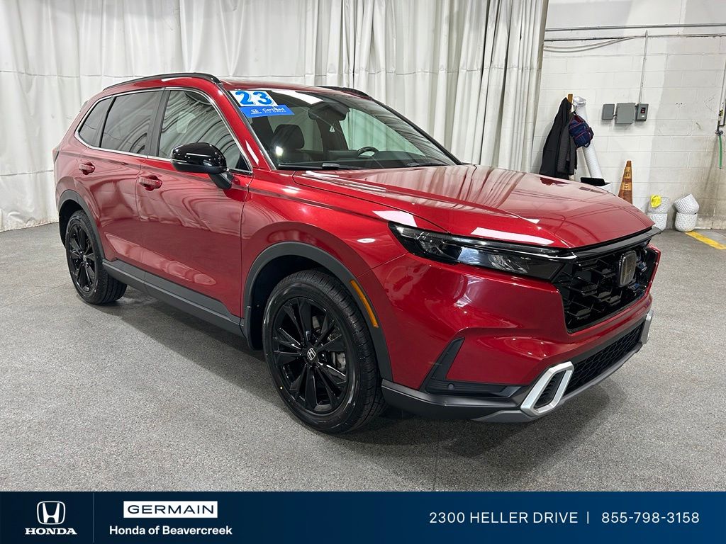Certified Used 2023 Red Honda Sport Touring image 2