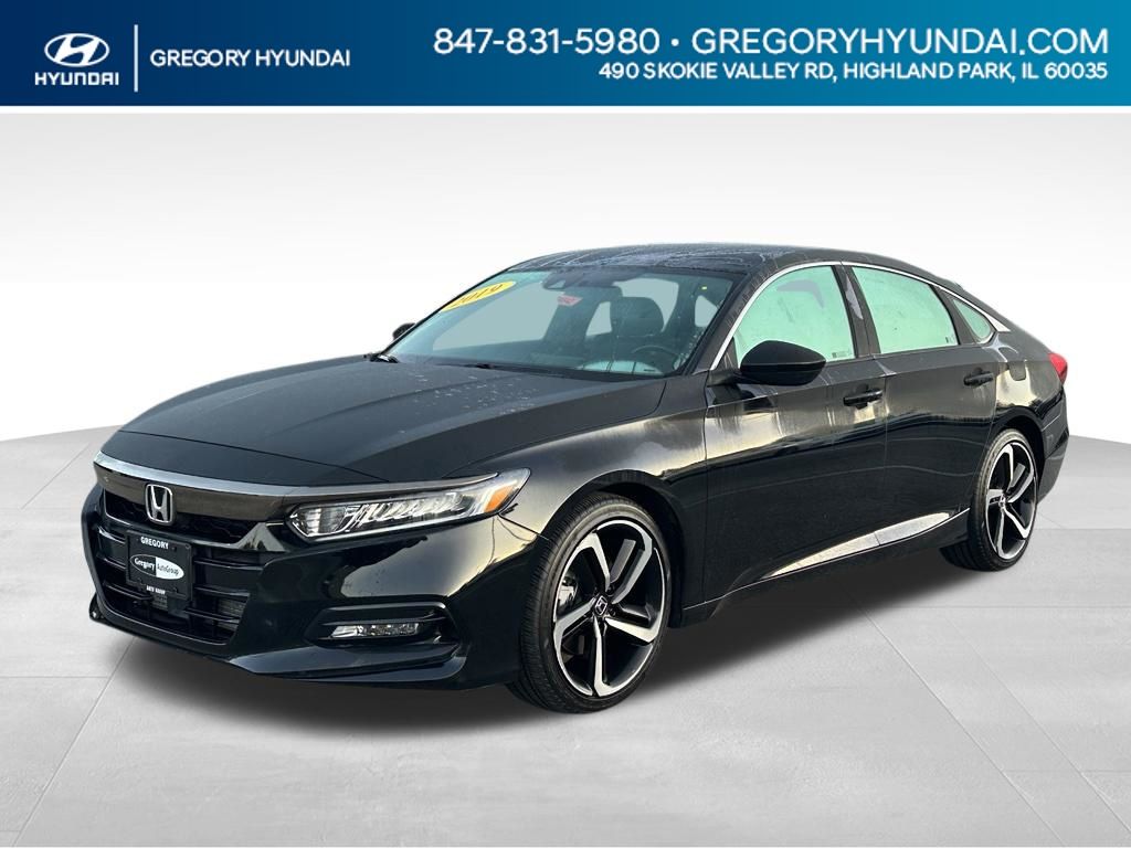 2019 Honda Accord Negro (Crystal Black Pearl) Sedán Tracción delantera Transmisión variable continua