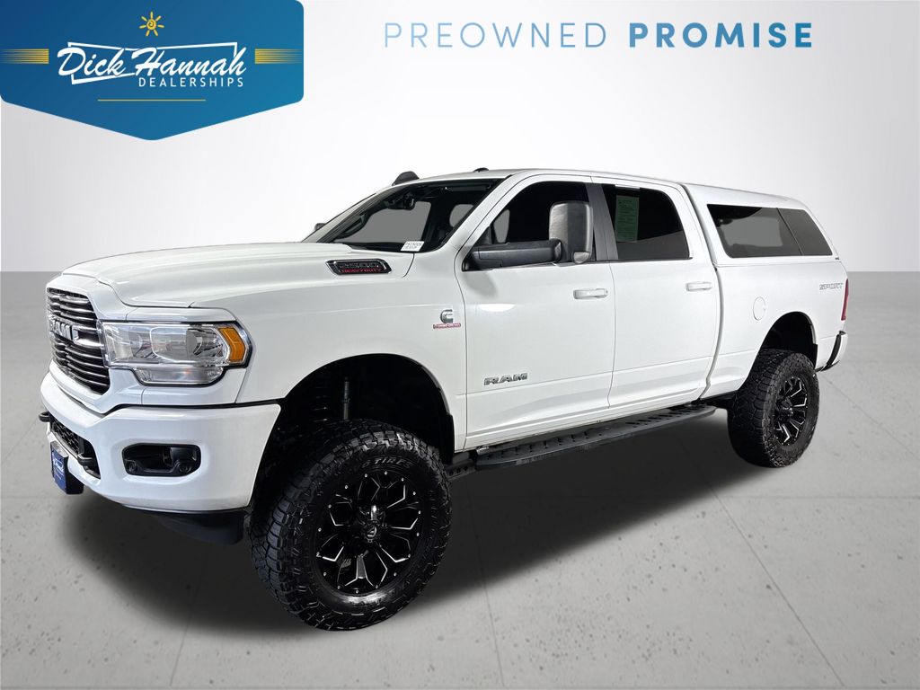 Bright White Clearcoat 2019 RAM 2500 Big Horn Crew Cab 4WD Pickup Truck Four-Wheel Drive 6-Speed Automatic