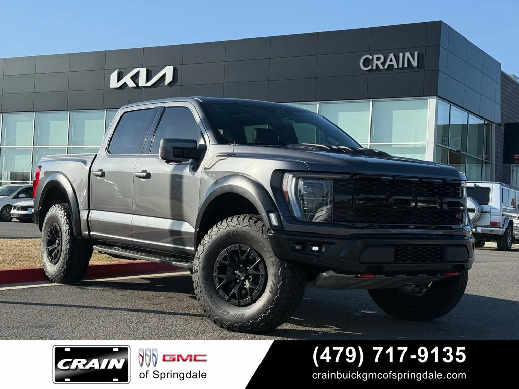 Gray Metallic 2023 Ford F-150 Pickup Truck Four-Wheel Drive Automatic