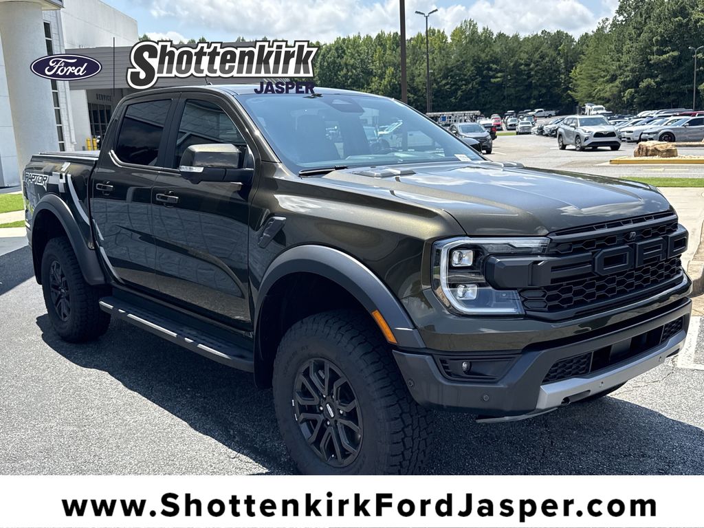 Shelter Green Metallic 2024 Ford Ranger Pickup Truck Four-Wheel Drive Automatic