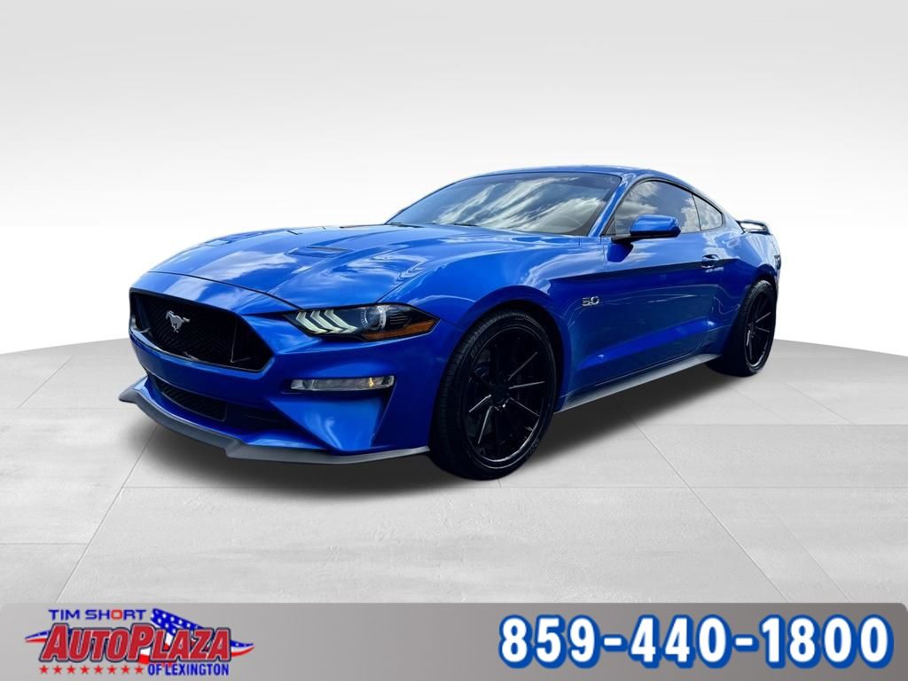 Velocity Blue Metallic 2020 Ford Mustang Coupe Rear-Wheel Drive 6-Speed Manual