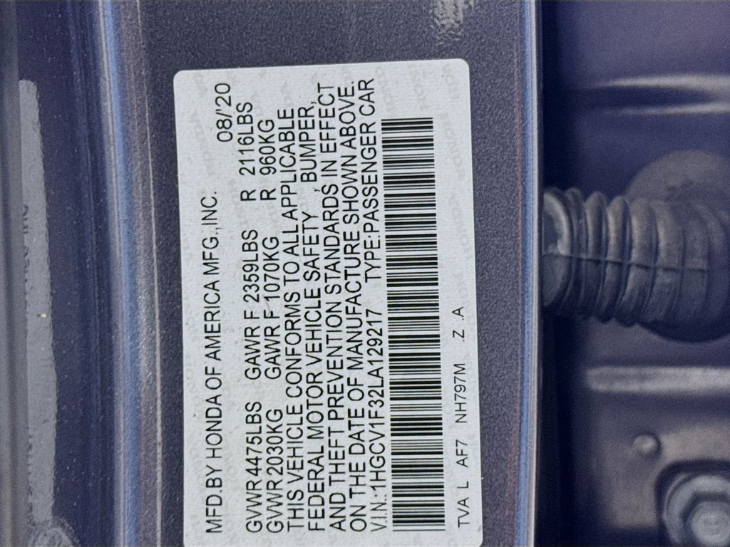 Used Car 2020 Honda Accord  Sport For Sale Under $25,000 In Austin, Texas