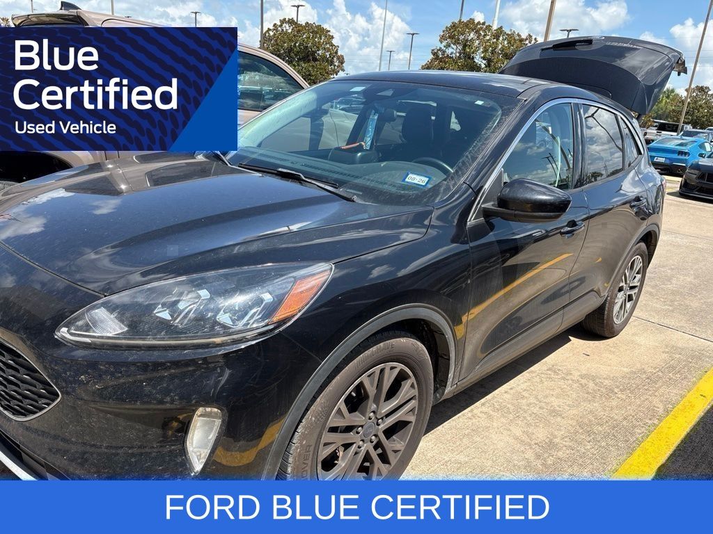 Agate Black Metallic 2022 Ford Escape SUV / Crossover Front-Wheel Drive 8-Speed Automatic