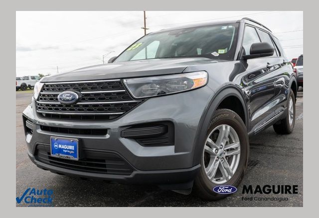 Gray Metallic 2023 Ford Explorer SUV / Crossover All-Wheel Drive Automatic
