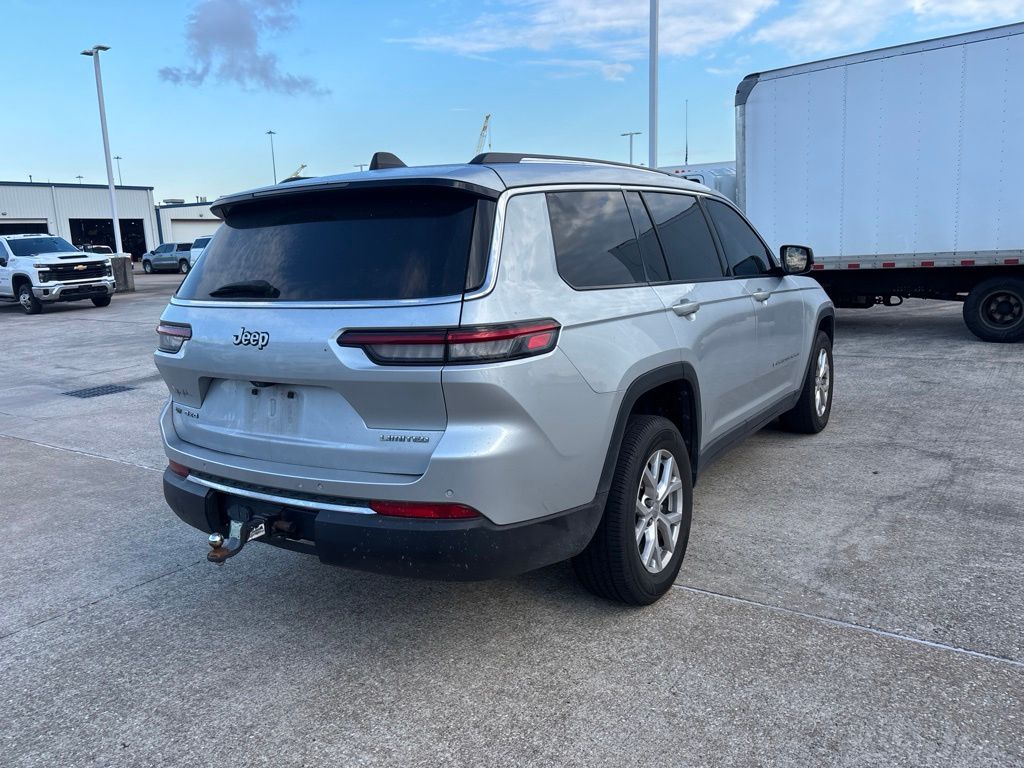 2021 Jeep Grand Cherokee L Limited Silver at Classic Elite Chevrolet Sugar Land
