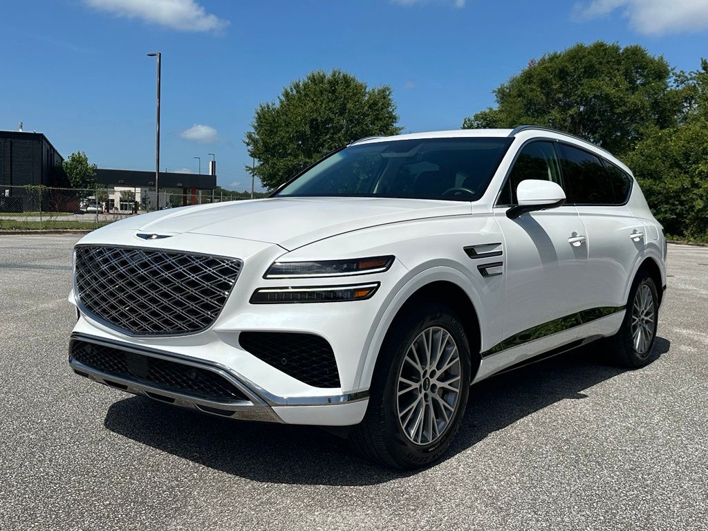 Uyuni White 2025 Genesis GV80 SUV / Crossover All-Wheel Drive 8-Speed Automatic