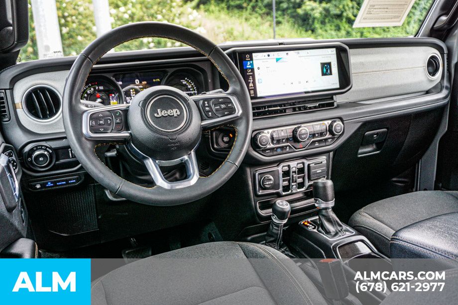 Used 2024 Silver Jeep Sahara 4xe image 28
