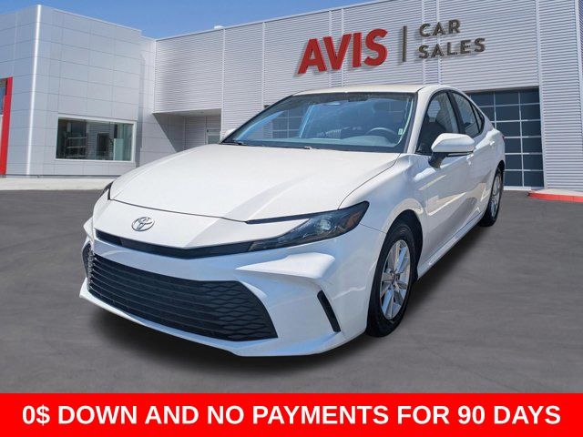 Ice Cap 2025 Toyota Camry LE FWD Sedan Front-Wheel Drive Continuously Variable Transmission
