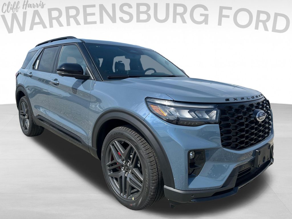Vapor Blue Metallic 2026 Ford Explorer SUV / Crossover All-Wheel Drive Automatic