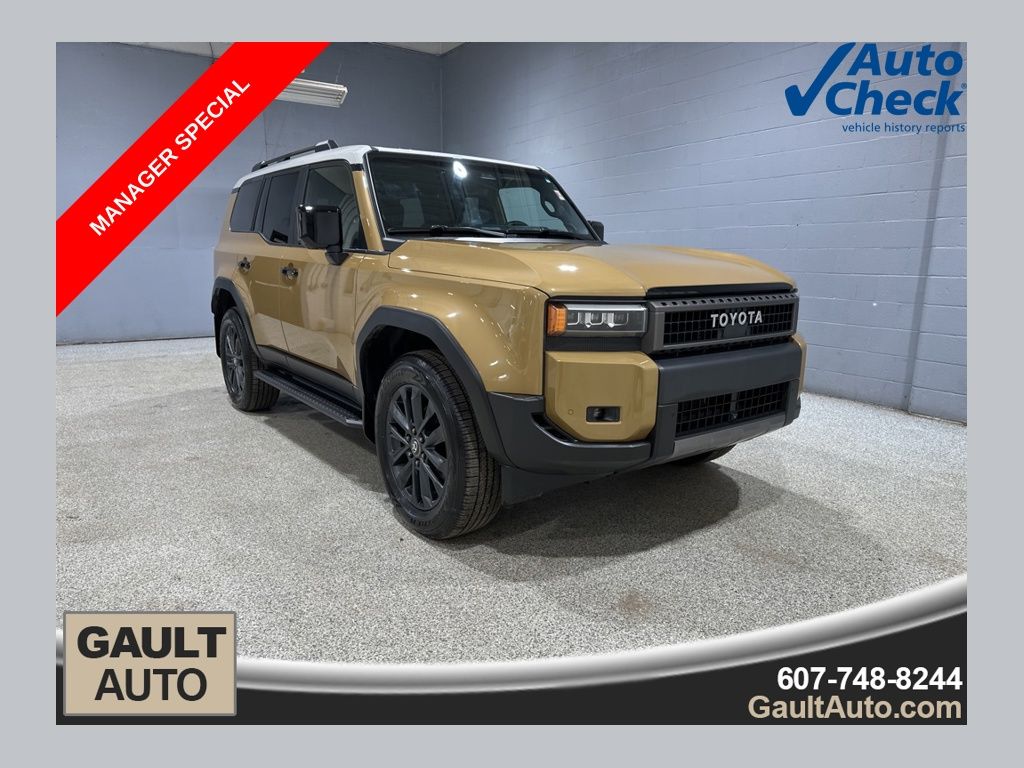 Trail Dust/Gray Scape 2024 Toyota Land Cruiser SUV / Crossover Four-Wheel Drive 8-Speed Automatic