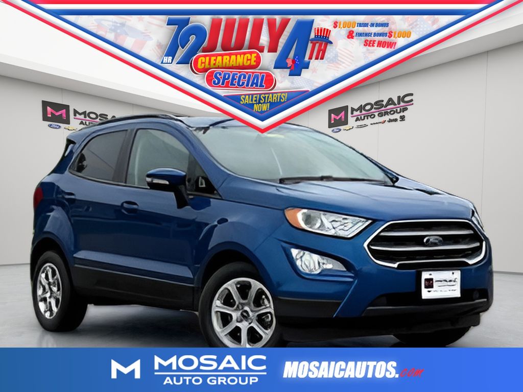 Used 2021 Ford EcoSport SE SUVs