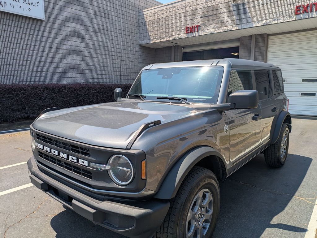 Gray Metallic 2025 Ford Bronco Big Bend 4-Door 4WD SUV / Crossover Four-Wheel Drive Automatic