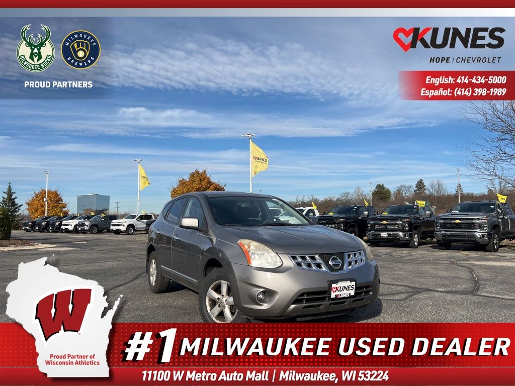 Gray (Platinum Graphite Metallic) 2013 Nissan Rogue SUV / Crossover All-Wheel Drive Continuously Variable Transmission