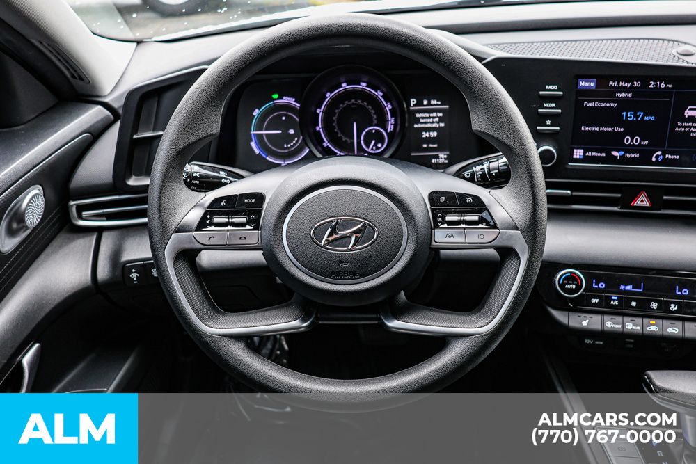 2023 Hyundai Elantra Hybrid Blue photo 27