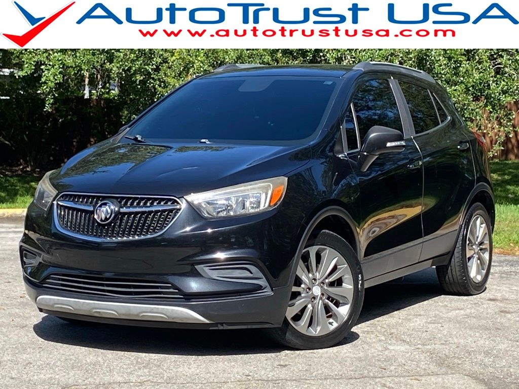 Black (Ebony Twilight Metallic) 2017 Buick Encore SUV / Crossover Front-Wheel Drive 6-Speed Automatic Overdrive