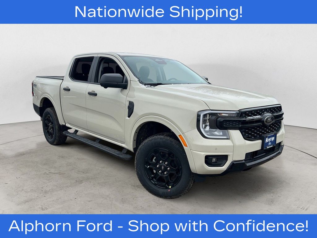 Desert Sand 2025 Ford Ranger Pickup Truck Four-Wheel Drive Automatic