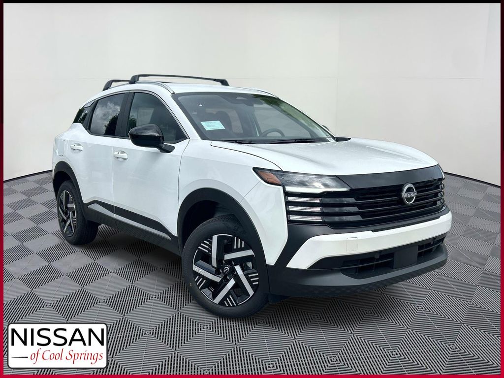 Aspen White Tricoat 2026 Nissan Kicks SUV / Crossover Front-Wheel Drive Continuously Variable Transmission