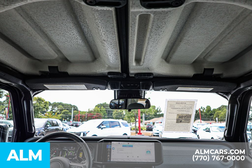 Used 2024 Black Jeep Sahara 4xe image 49