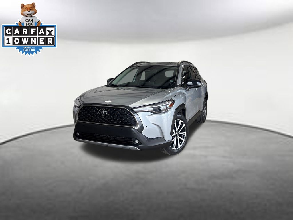 Sonic Silver 2025 Toyota Corolla Cross XLE FWD SUV / Crossover Front-Wheel Drive Continuously Variable Transmission