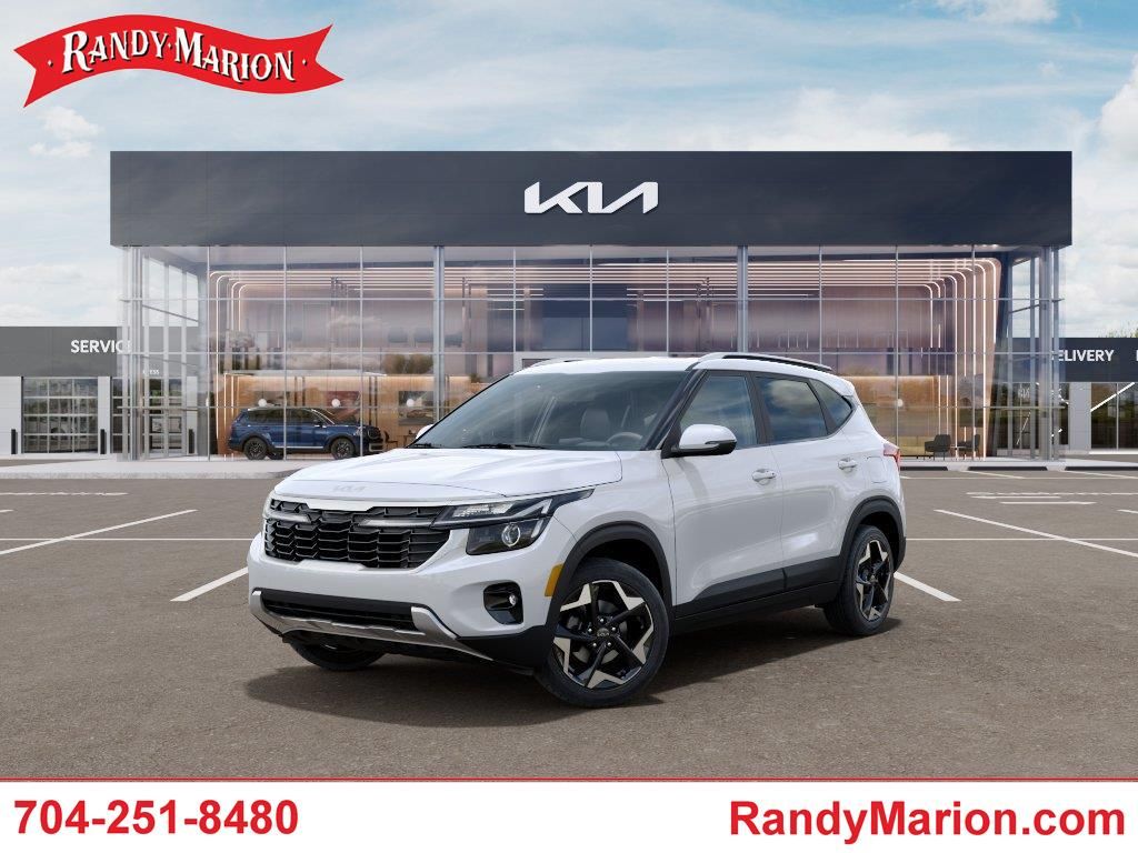 White Pearl 2026 Kia Seltos S FWD SUV / Crossover Front-Wheel Drive Continuously Variable Transmission