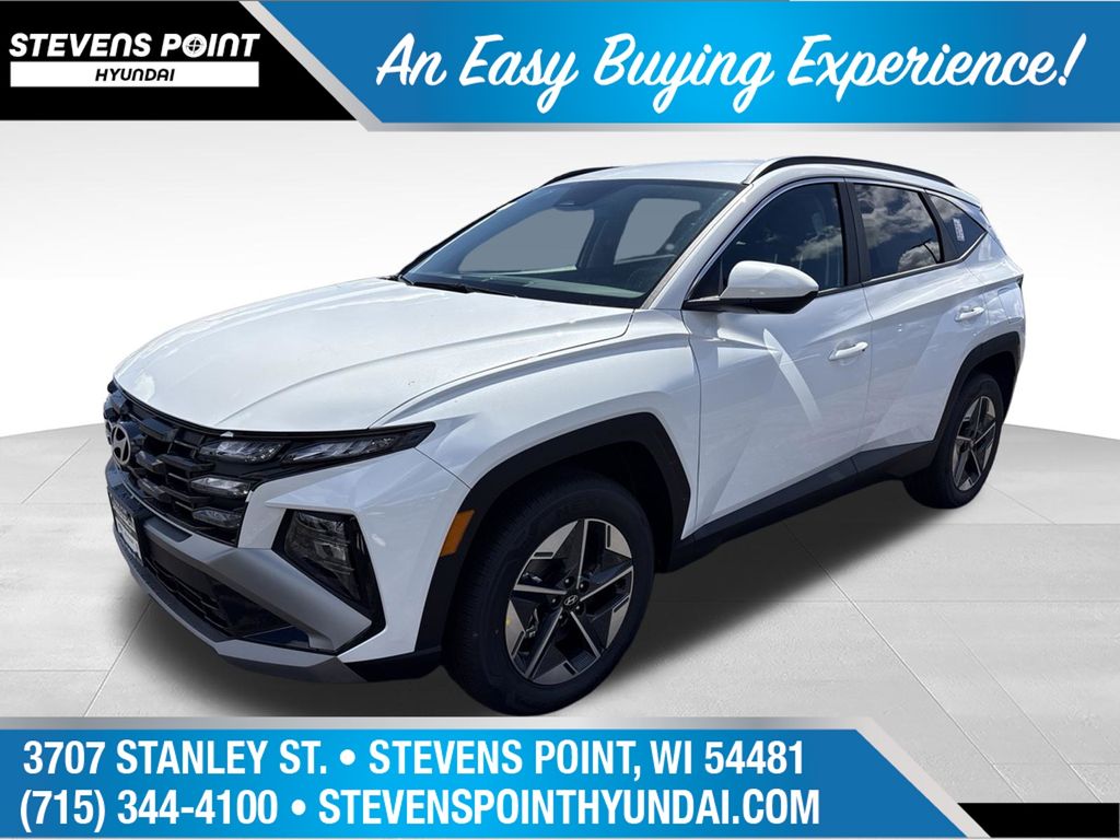 Creamy White Pearl 2026 Hyundai Tucson Hybrid SUV / Crossover All-Wheel Drive 6-Speed Automatic