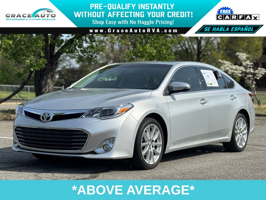 Classic Silver Metallic 2013 Toyota Avalon XLE Premium Sedan Front-Wheel Drive 6-Speed Automatic