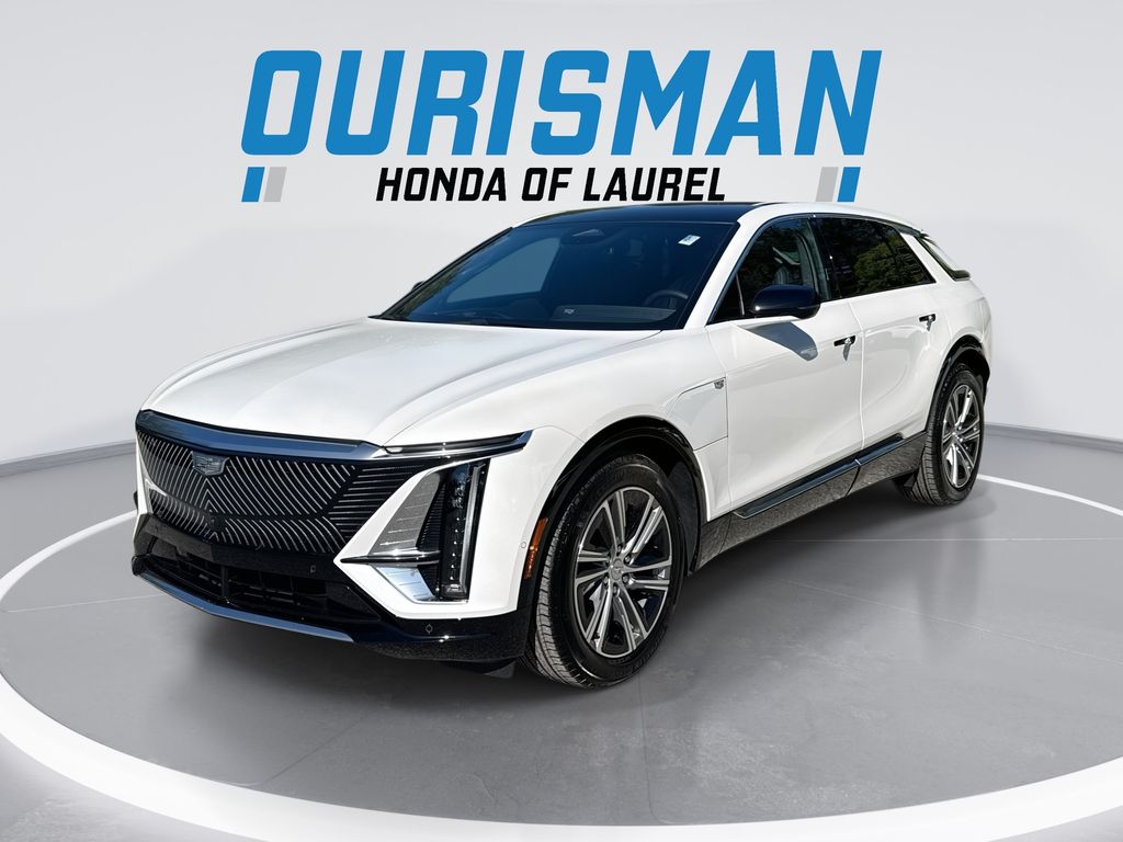 Crystal White Tricoat 2025 Cadillac LYRIQ Luxury 1 AWD SUV / Crossover All-Wheel Drive 1-Speed Automatic