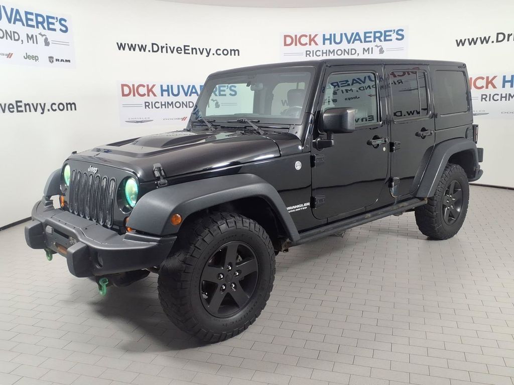 Black Clearcoat 2012 Jeep Wrangler SUV / Crossover Four-Wheel Drive 5-Speed Automatic