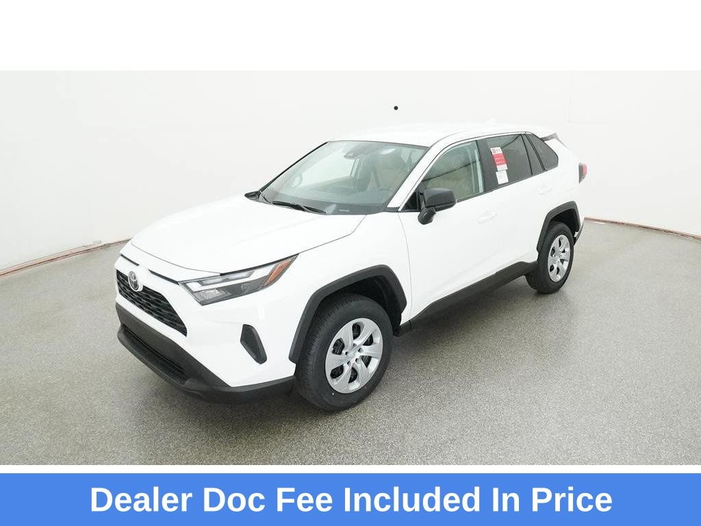 Ice Cap 2025 Toyota RAV4 SUV / Crossover Front-Wheel Drive 8-Speed Automatic