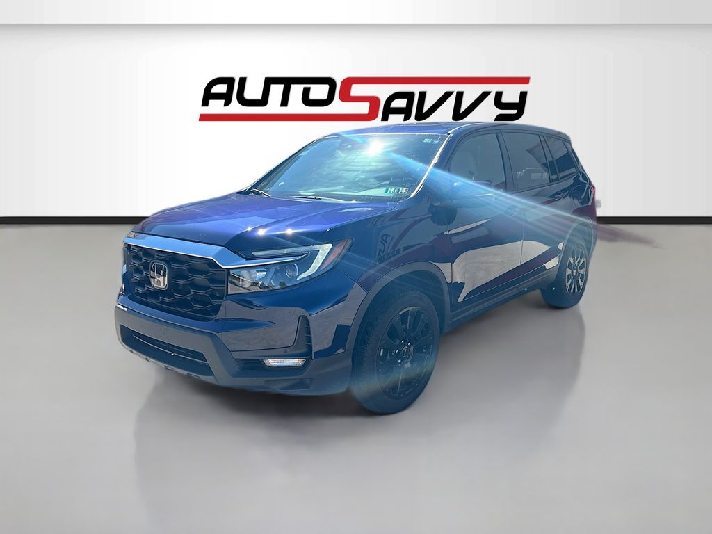 Used 2023 Blue Honda EX-L image 3