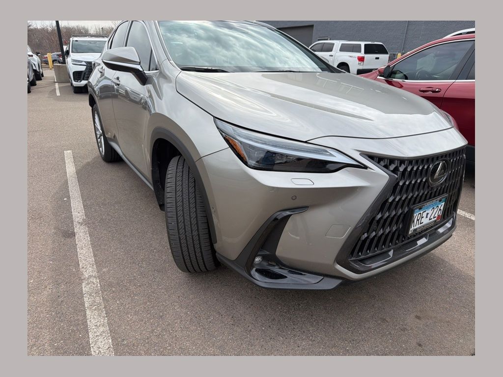 Blue 2023 Lexus NX Hybrid 350h Luxury AWD SUV / Crossover All-Wheel Drive Continuously Variable Transmission