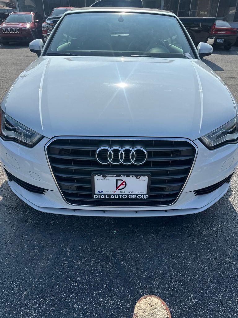 Black Metallic 2015 Audi A3 Convertible Front-Wheel Drive 6-Speed Automatic