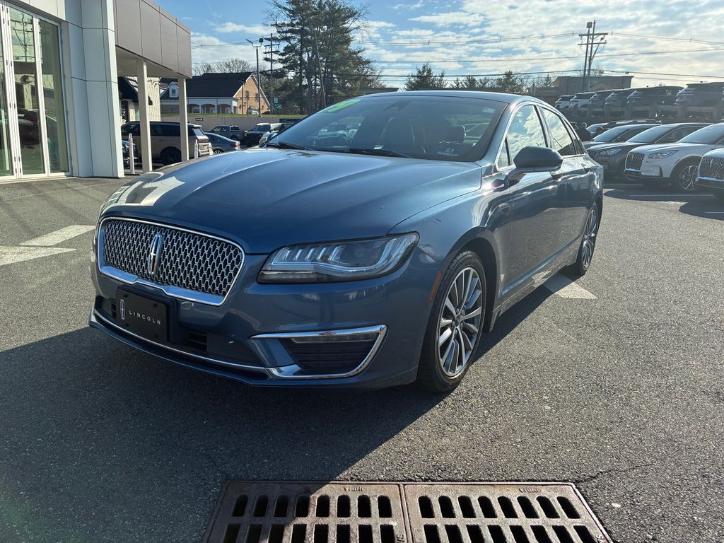 Blue Diamond Metallic 2019 Lincoln MKZ AWD Sedan All-Wheel Drive 6-Speed Automatic