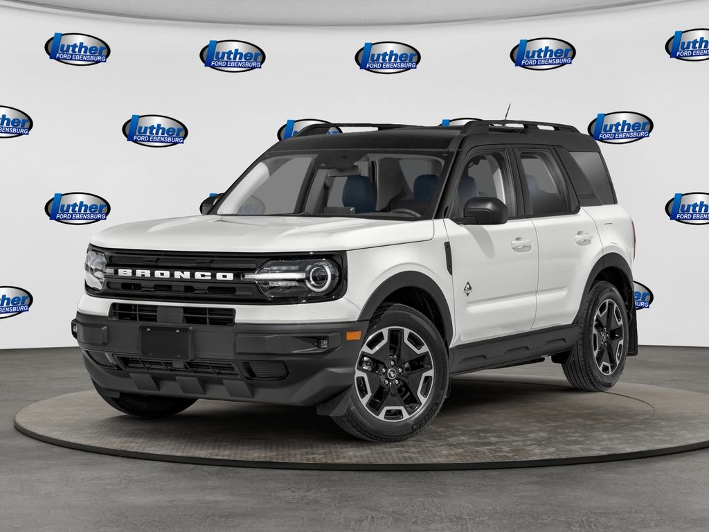 2021 Ford Bronco Sport Outer Banks White at Audi Porsche Sewickley