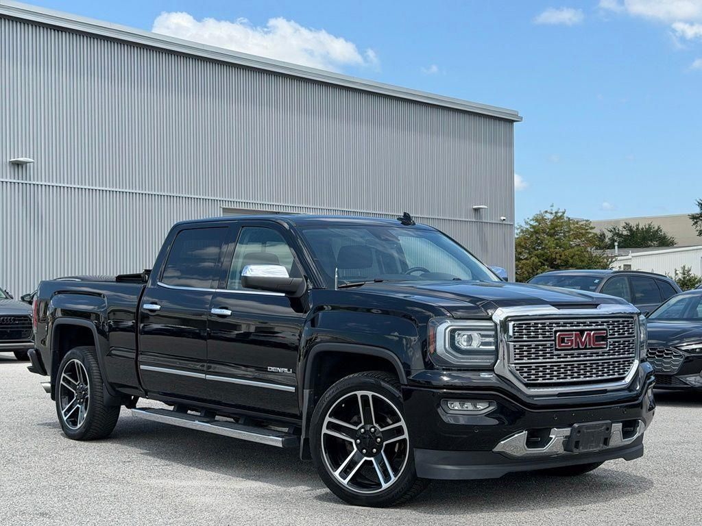 Onyx Black 2018 GMC Sierra 1500 Pickup Truck Four-Wheel Drive 8-Speed Automatic Overdrive