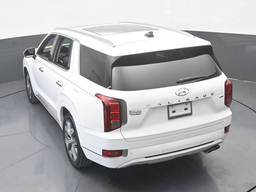 Used 2021 Hyper White Hyundai Limited image 61