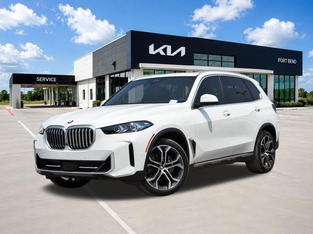 2025 BMW X5 sDrive40i White at DeMontrond Auto Country