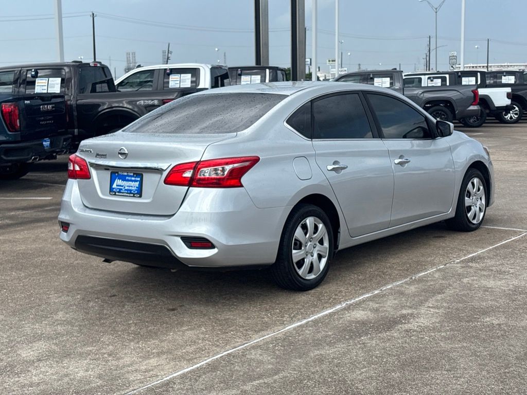 2018 Nissan Sentra S Silver at Bravo Nissan