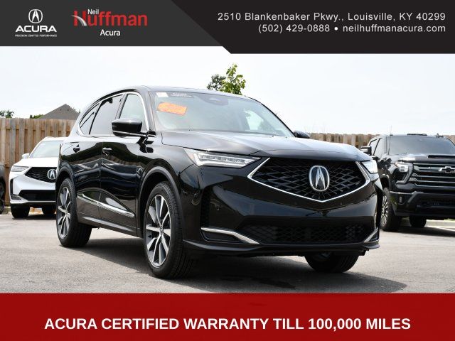 Majestic Black Pearl 2026 Acura MDX FWD with Technology Package SUV / Crossover Front-Wheel Drive Automatic