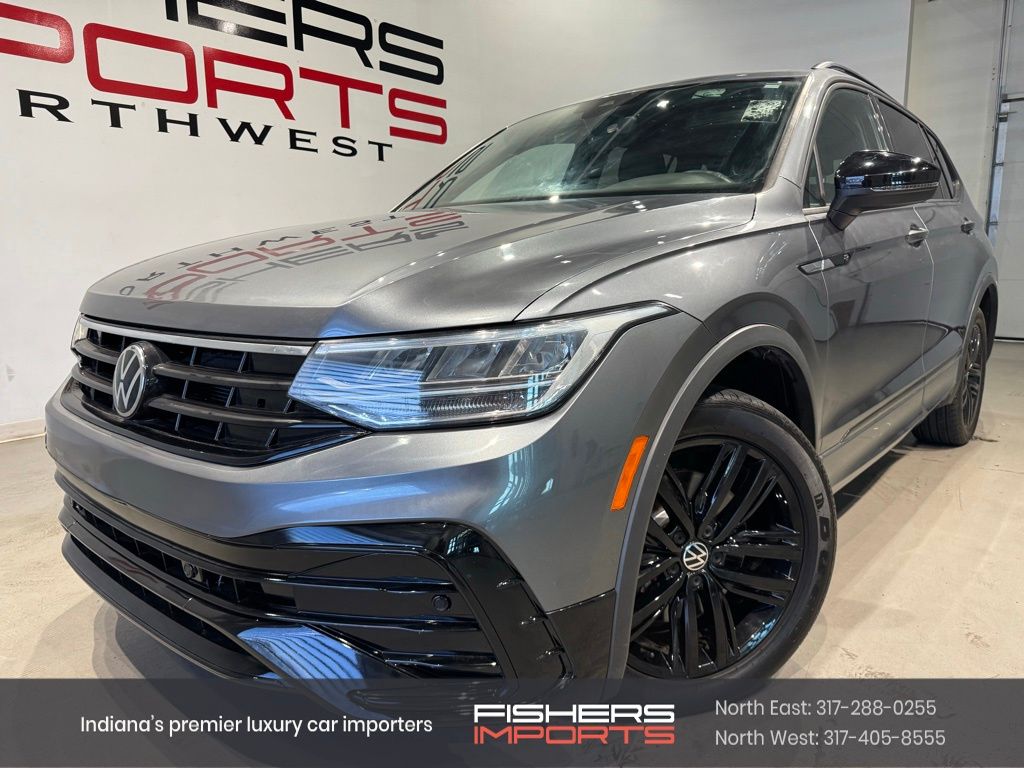 Platinum Gray Metallic 2022 Volkswagen Tiguan SUV / Crossover Front-Wheel Drive 8-Speed Automatic