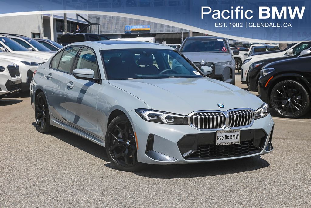 Gray (Brooklyn Grey Metallic) 2026 BMW 3 Series 330i xDrive Sedan All-Wheel Drive 8-Speed Automatic