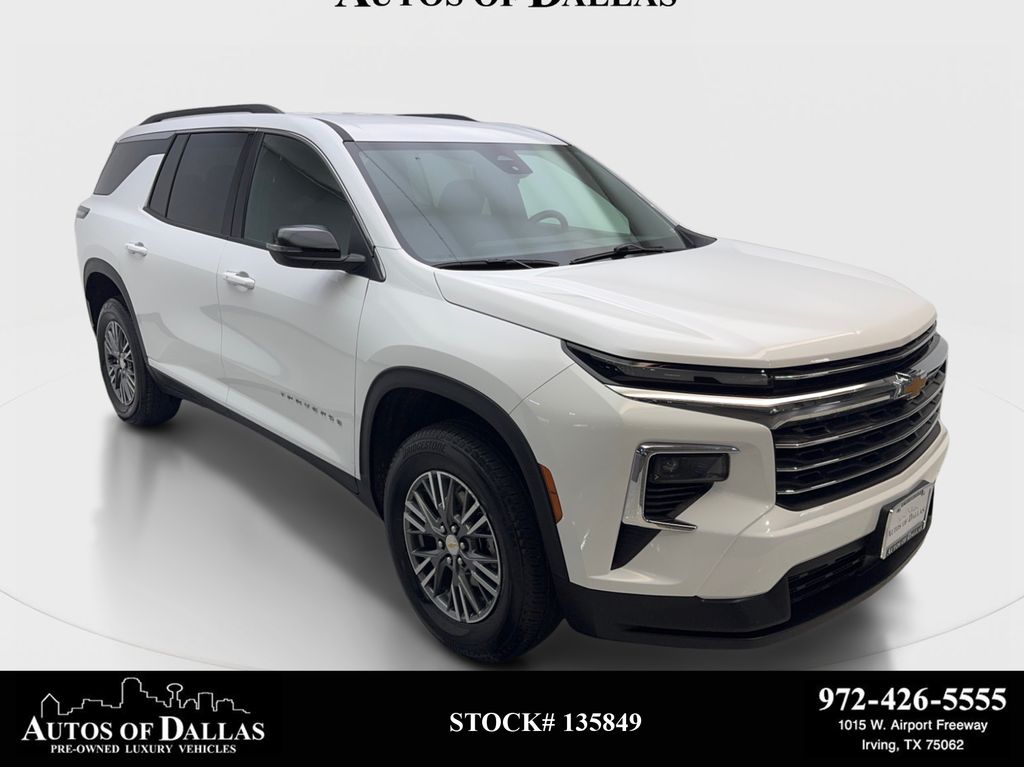 Summit White 2026 Chevrolet Traverse SUV / Crossover Front-Wheel Drive 8-Speed Automatic