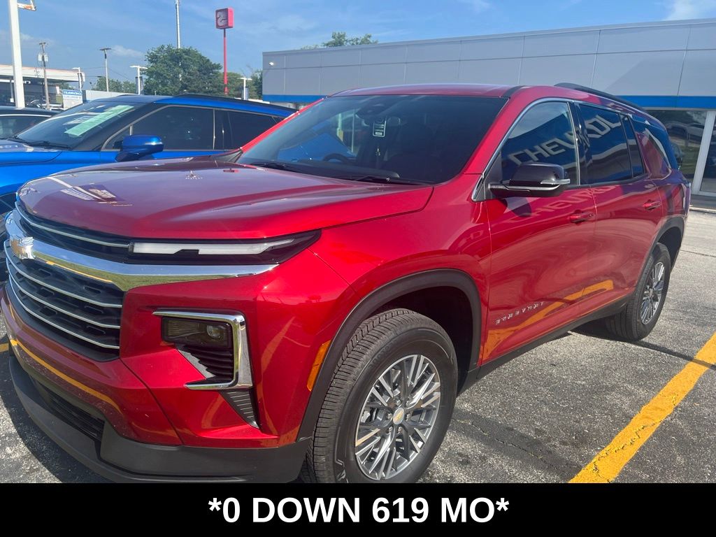 Radiant Red 2026 Chevrolet Traverse SUV / Crossover Front-Wheel Drive 8-Speed Automatic