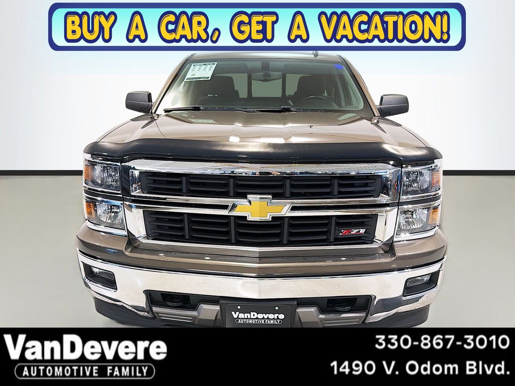 Brownstone Metallic 2014 Chevrolet Silverado 1500 LT Double Cab 4WD Pickup Truck Four-Wheel Drive 6-Speed Automatic Overdrive
