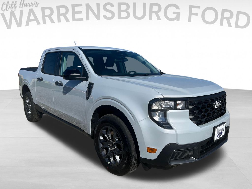 Space White Metallic 2026 Ford Maverick Pickup Truck All-Wheel Drive Continuously Variable Transmission