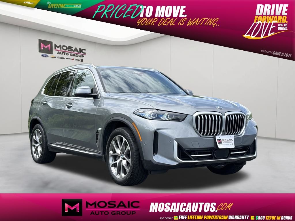 Gray Metallic 2026 BMW X5 SUV / Crossover All-Wheel Drive 8-Speed Automatic
